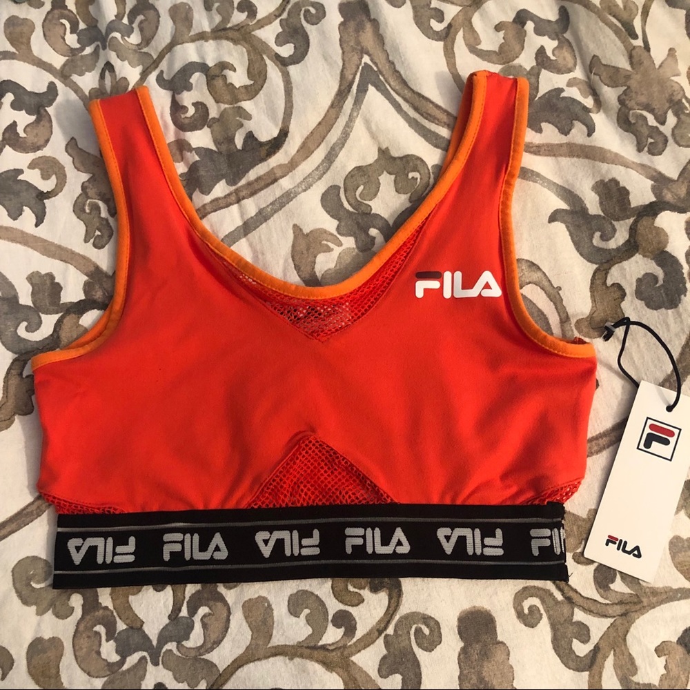 FILA Mesh/Fishnet Sports Bra